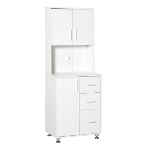 HOMCOM Küchenschrank 60 cm x 40 cm x 150 cm