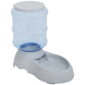 PawHut Futterspender Spender Trockenfutter für Katzen Hunde 3,8 Liter Kunststoff 32 x 17,5 x 30,5cm