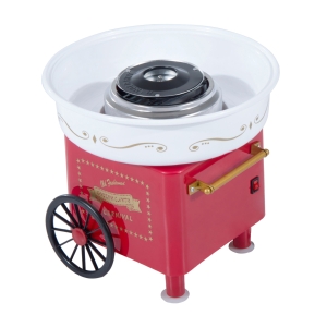 HOMCOM Electric Candy Floss Machine, 450W-Red