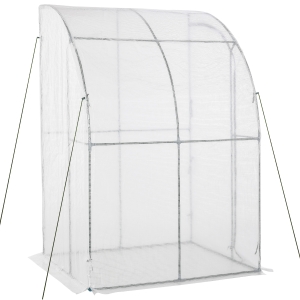Outsunny Outdoor Medium 143x118x212cm Plant & Vegetable Hot House w/ UV-Resisant Cover