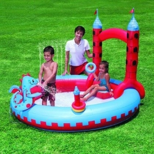 Bestway Piscina Gonfiabile Castello 221X193X150