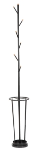 Appendiabiti-Portaombrelli Glam Black Cmø 26X176
