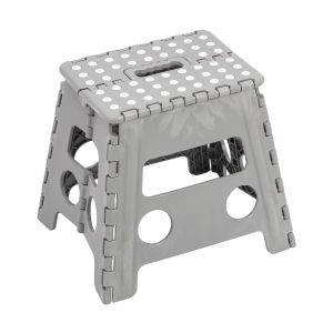 Sgabello Pieghevole Clic-Clac Grigio Alto