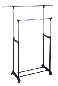 Stender Doppio Estensibile Con Ruote