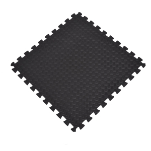 HOMCOM Alfombra Puzzle Bebé 6 Piezas Esterilla Protectora de Suelo con Bordes de Espuma EVA de 2,16 m² para Fitness Gimnasio Juego 60x60x1,2cm