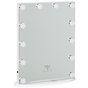 Miroir maquillage Hollywood LED intensité réglable pour coiffeuse