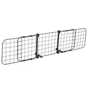 PawHut Barriera Divisore di Protezione Macchina per Cani Regolabile 91-145x30cm
