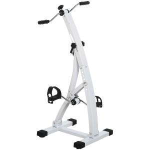 Homcom Pedaliera Braccia e Gambe da Divano o Poltrona con Schermo LED, Altezza e Intensità Regolabile, 41x50x96cm