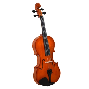 Homcom Violino 4/4 per Adulti con Custodia, Archetto, Corde, Ponticello, Accordatore Inclusi