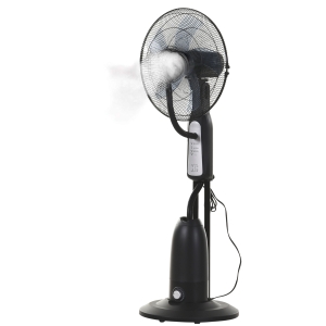 Homcom Ventilatore Oscillante con Nebulizzatore 3 Modalità e Timer