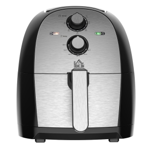 Friteuse à air 1700 W 5 L - friteuse sans huile - alu. téflon PP argent noir