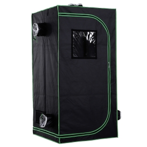 Outsunny Tenda per Coltivazione Idroponica Serre Agricole Grow Tent Serre Agricole 80x80x160cm
