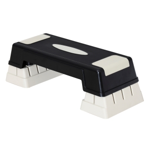 HomCom Step Professionale da Aerobica Fitness, 76x29x12.5cm/17.5cm/22.5cm