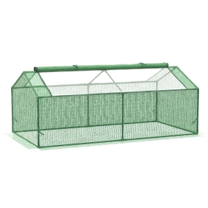 Mini serre de jardin serre à tomates fenêtre moustiquaire vert