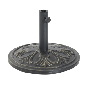 Outsunny Baza pentru Umbrela de Soare pentru Stalp de 35mm/38mm/48mm Greutate 13KG de Gradina