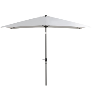 Parasol inclinable rectangulaire métal polyester