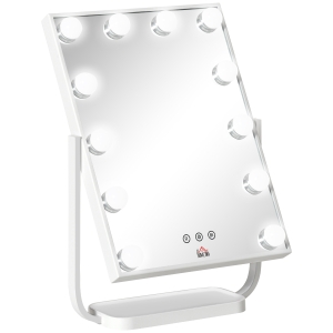 Miroir maquillage Hollywood LED tactile inclinable