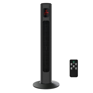 HOMCOM Tower Fan 3 Speed 3 Mode 12h Timer 70° Oscillation LED Panel Remote Controller
