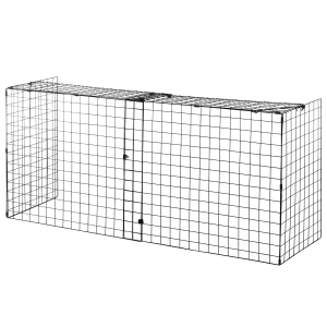 HOMCOM Extendable Fireguard Screen Fire Safe Guard Screen Folding Fireplace Wire Mesh Cover New
