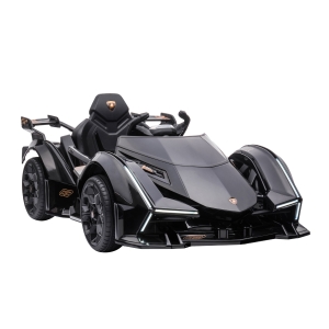 HOMCOM Licensed Lamborghini GT 12V Kids Ride On Sports Car Toy Remote Control Bluetooth