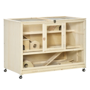 PawHut klatka dla myszy 110 cm x 60 cm x 80 cm