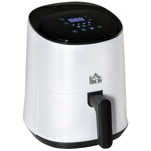 Friteuse à air 1300W 2,5L multifonction 7 programmes blanc noir