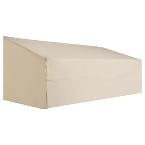 Outsunny Furniture Cover for 3 Seat Sofa, 600D Oxford Cloth, Large Patio Protector, Waterproof, Beige, 218x111x63-101cm