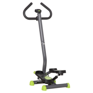 HOMCOM stepper cu maner, monitor LCD, 55x 44 x108cm, gri
