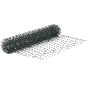 Grillage rouleau soudé 10L x 1,22H m acier PVC vert