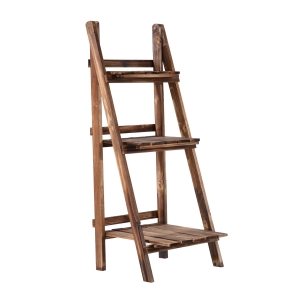 Outsunny Flower Stand, 40Lx37Wx93H cm, Wood
