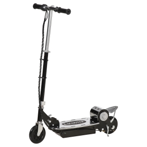 HomCom Monopattino Elettrico per Bambini con Freno e Cavalletto, Nero
