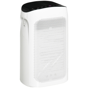 Purificator de Aer HOMCOM cu Filtru HEPA cu Trei Straturi, 3 Viteze, Modul Somn, Timer