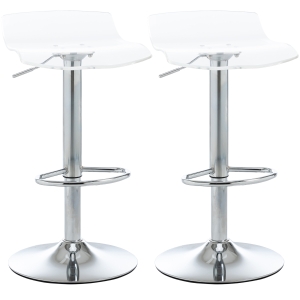Lot de 2 chaises de salon design scandinave