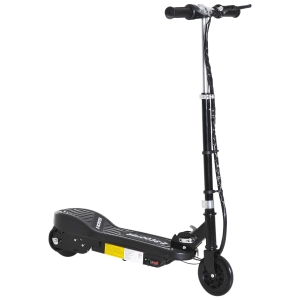 Homcom Monopattino Elettrico per Bambini Pieghevole Max 12km/h Portata 50kg Nero