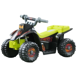 HOMCOM Kids Ride-on Electric Car-Black/Yellow