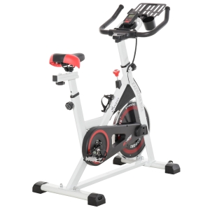 Vélo biking cardio vélo d'appartement Fitness haute performance acier blanc