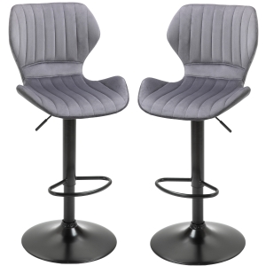 Lot de 2 chaises de salon design scandinave