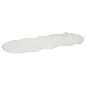 HOMCOM Fluffy Rug, Shaggy Area Rugs Faux Fur Carpet for Living Room, Bedroom, Dining Room, 60x180 cm
