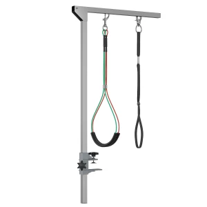 PawHut Pet Grooming Arm, Foldable with Adjustable Clamp, 29