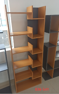 HOMCOM Estantería Librería de 6 Niveles Estantería de Madera con 11 Compartimientos Abiertos 61x21,6x162,6 cm Blanco