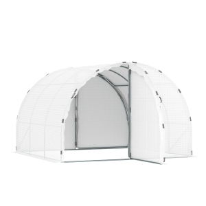 Outsunny kas inloop kas tuintunnel 287x292x195cm