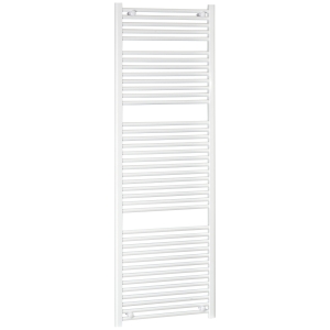 HOMCOM Radiator decorativ pentru baie Incalzitor hidraulic pentru prosoape din otel carbon, calorifer 39 bar, 60x180cm, alb