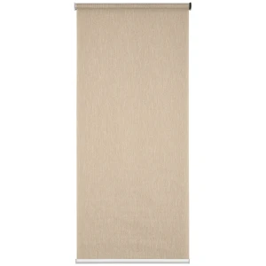 HOMCOM WiFi Smart Roller Blinds Window UV Privacy Protection with Rechargeable Battery, Electric Shades Blind Easy Fit Home Office, Brown 80 x 180cm