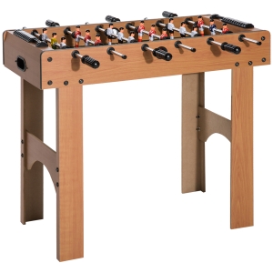 HOMCOM Masa de Foosball Profesionala in Lemn MDF, 87x 4 x78cm
