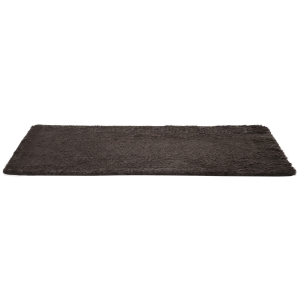 HOMCOM Brown Fluffy Rug, Shaggy Area Rugs Carpet for Living Room, Bedroom, Dining Room, 120x200 cm