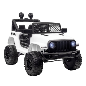 HOMCOM 12V Kids Electric Ride On Car Truck Toy SUV with Remote Control for 3-6 Yrs