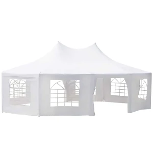Outsunny 8.9x6.5 m Waterproof Marquee Canopy-White