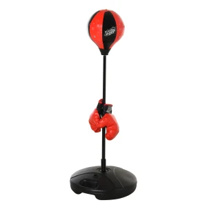 HOMCOM Adjustable Boxing Punch Ball Set with 360Â° Degree Rebound Spring, Fighting Game for Teenagers, 38x78-120cm