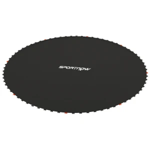 SPORTNOW Replacement Trampoline Mat with Spring Pull Tool and 42 V-Hooks, Fits 8ft Trampoline Using 14cm Springs