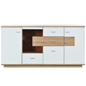Crédence moderne avec grand espace de rangement, Naturel